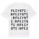Pleystein ordlek t-shirt