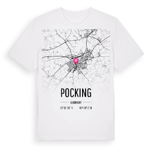 Pocking karta t-shirt – ekologisk bomull t-shirt från Pinshirt