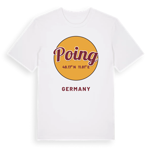 Poing cirkel t-shirt – ekologisk bomull t-shirt från Pinshirt