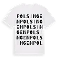Polsingen ordlek t-shirt