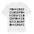 Pommersfelden ordlek t-shirt