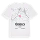 Pörnbach karta t-shirt