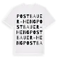 Postbauer-Heng ordlek t-shirt