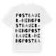 Postbauer-Heng ordlek t-shirt