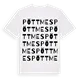 Pöttmes ordlek t-shirt