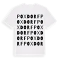 Poxdorf ordlek t-shirt