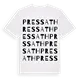 Pressath ordlek t-shirt
