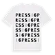 Pressig ordlek t-shirt