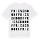 Priesendorf ordlek t-shirt