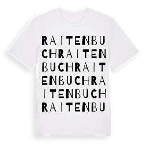 Raitenbuch ordlek t-shirt – ekologisk bomull t-shirt från Pinshirt