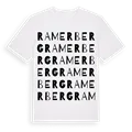 Ramerberg ordlek t-shirt