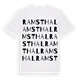Ramsthal ordlek t-shirt