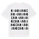 Rannungen ordlek t-shirt