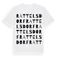 Rattelsdorf ordlek t-shirt