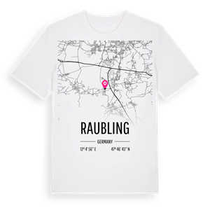 Raubling karta t-shirt – ekologisk bomull t-shirt från Pinshirt