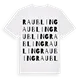 Raubling ordlek t-shirt