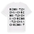 Rednitzhembach ordlek t-shirt