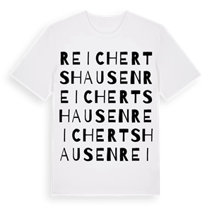Reichertshausen ordlek t-shirt – ekologisk bomull t-shirt från Pinshirt