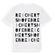 Reichertshofen ordlek t-shirt