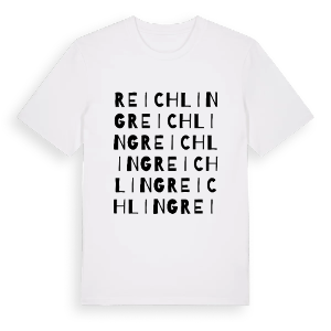 Reichling ordlek t-shirt – ekologisk bomull t-shirt från Pinshirt