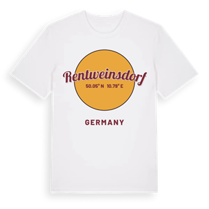 Rentweinsdorf cirkel t-shirt – ekologisk bomull t-shirt från Pinshirt