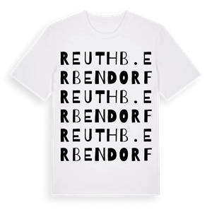 Reuth b.Erbendorf ordlek t-shirt – ekologisk bomull t-shirt från Pinshirt