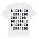 Ried ordlek t-shirt