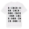 Riedering ordlek t-shirt