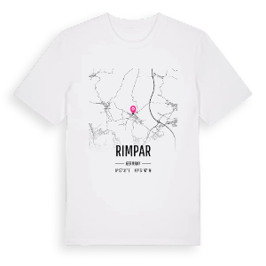Rimpar karta t-shirt – ekologisk bomull t-shirt från Pinshirt