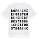 Roßbacher Forst ordlek t-shirt