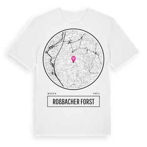 Roßbacher Forst t-shirt – ekologisk bomull t-shirt från Pinshirt