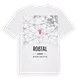 Roßtal karta t-shirt