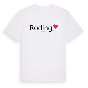 Roding hjärta t-shirt – ekologisk bomull t-shirt från Pinshirt