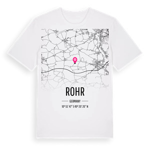 Rohr karta t-shirt – ekologisk bomull t-shirt från Pinshirt