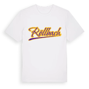 Röllbach baseball t-shirt – ekologisk bomull t-shirt från Pinshirt