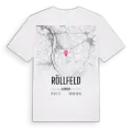 Röllfeld karta t-shirt