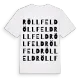 Röllfeld ordlek t-shirt