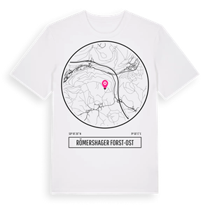 Römershager Forst-Ost t-shirt – ekologisk bomull t-shirt från Pinshirt