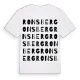 Ronsberg ordlek t-shirt