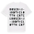Rosenau- und Thelottviertel ordlek t-shirt