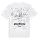 Rosenheim karta t-shirt