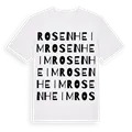 Rosenheim ordlek t-shirt