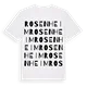 Rosenheim ordlek t-shirt