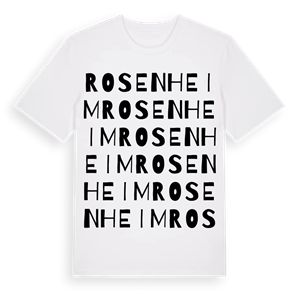 Rosenheim ordlek t-shirt – ekologisk bomull t-shirt från Pinshirt