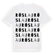 Röslau ordlek t-shirt