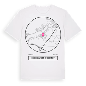 Röthenbach an der Pegnitz t-shirt – ekologisk bomull t-shirt från Pinshirt