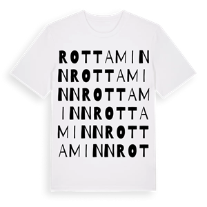 Rott am Inn ordlek t-shirt – ekologisk bomull t-shirt från Pinshirt