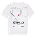Röttenbach karta t-shirt