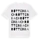 Röttenbach ordlek t-shirt