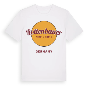 Rottenbauer cirkel t-shirt – ekologisk bomull t-shirt från Pinshirt